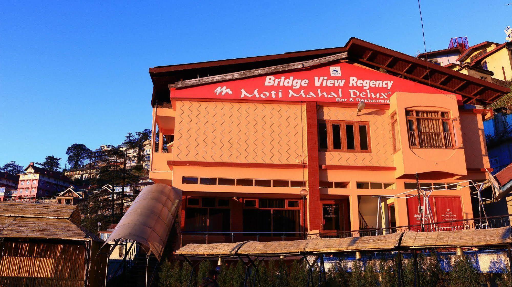 Hotel Bridge View Regency Shimla Exterior foto